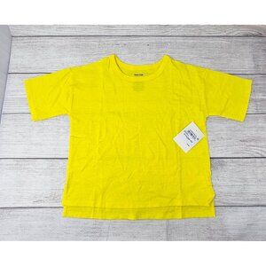 NWT Open‎ Edit Girls Yellow T-shirt size 4